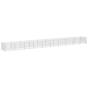 Hundezwinger Silbern 10 m² Stahl