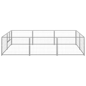 Hundezwinger Silbern 6 m² Stahl