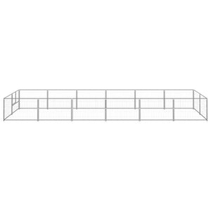 Hundezwinger Silbern 12 m² Stahl