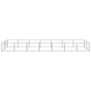 Hundezwinger Silbern 14 m² Stahl