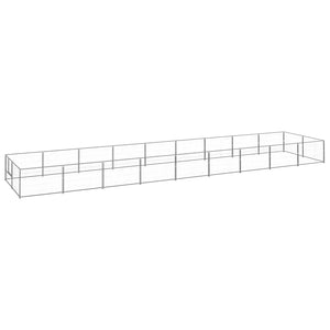Hundezwinger Silbern 18 m² Stahl