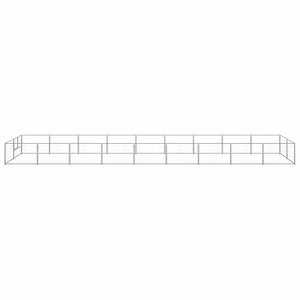 Hundezwinger Silbern 18 m² Stahl