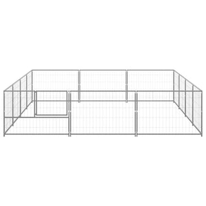 Hundezwinger Silbern 12 m² Stahl
