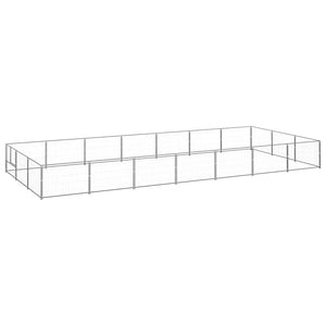 Hundezwinger Silbern 21 m² Stahl
