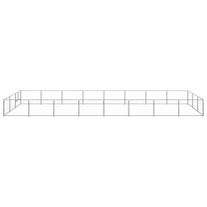 Hundezwinger Silbern 24 m² Stahl