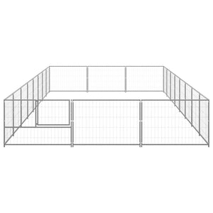 Hundezwinger Silbern 24 m² Stahl
