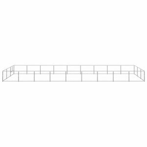 Hundezwinger Silbern 27 m² Stahl