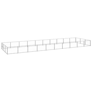 Hundezwinger Silbern 30 m² Stahl