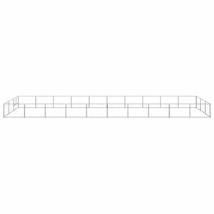 Hundezwinger Silbern 30 m² Stahl