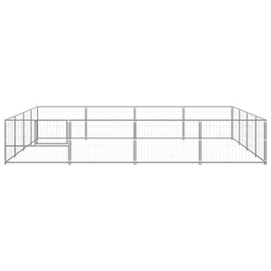 Hundezwinger Silbern 16 m² Stahl