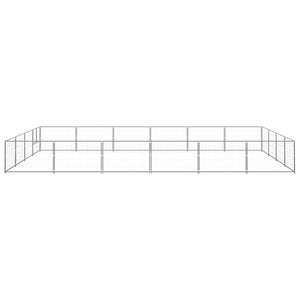 Hundezwinger Silbern 24 m² Stahl