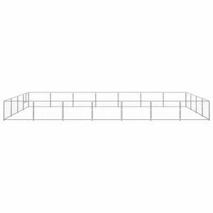 Hundezwinger Silbern 28 m² Stahl