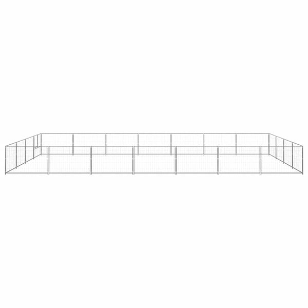 Hundezwinger Silbern 28 m² Stahl