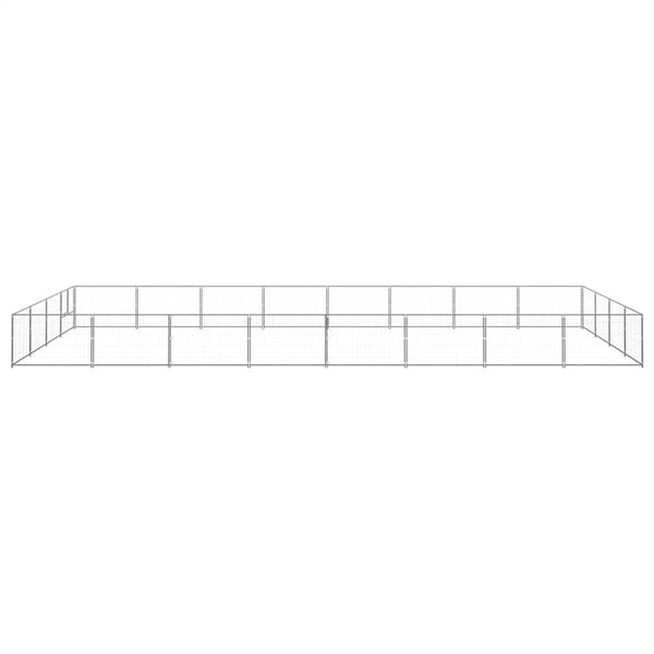 Hundezwinger Silbern 32 m² Stahl