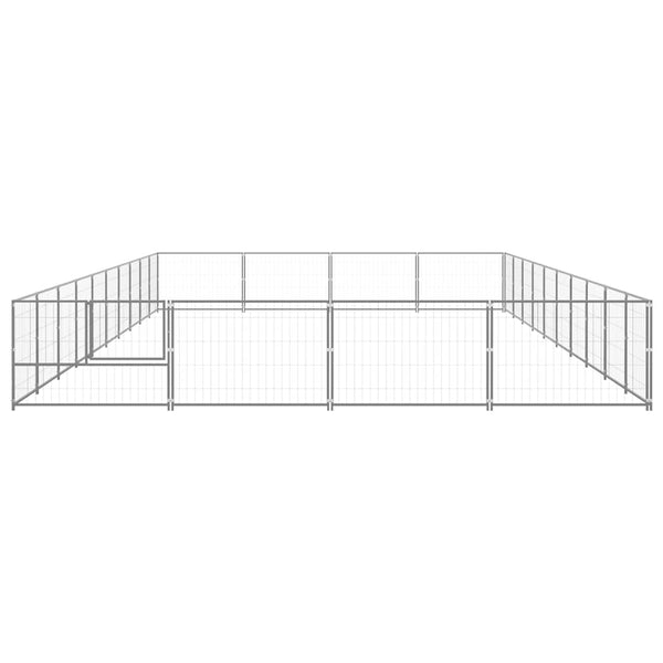 Hundezwinger Silbern 40 m² Stahl
