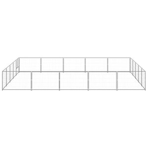 Hundezwinger Silbern 25 m² Stahl