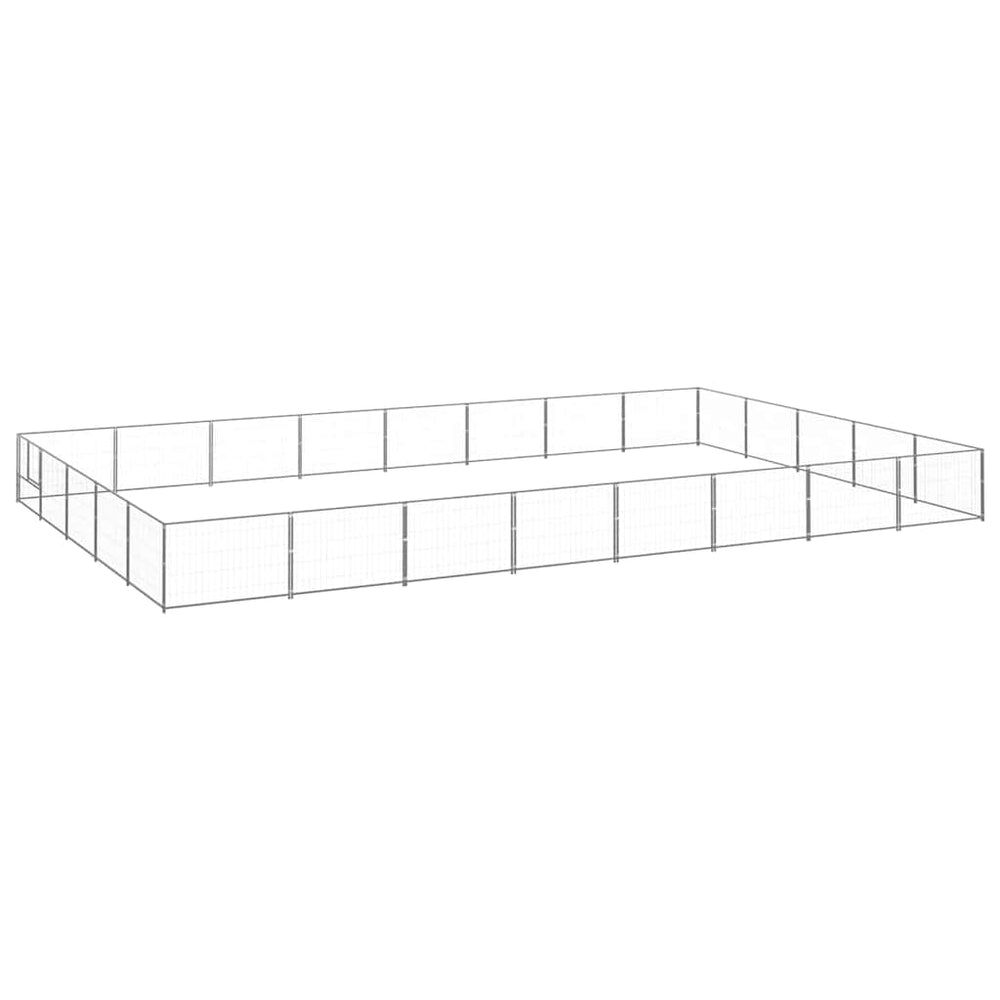 Hundezwinger Silbern 40 m² Stahl