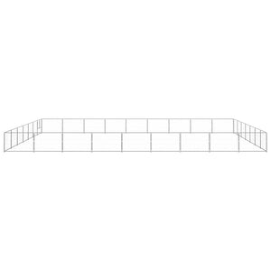 Hundezwinger Silbern 63 m² Stahl