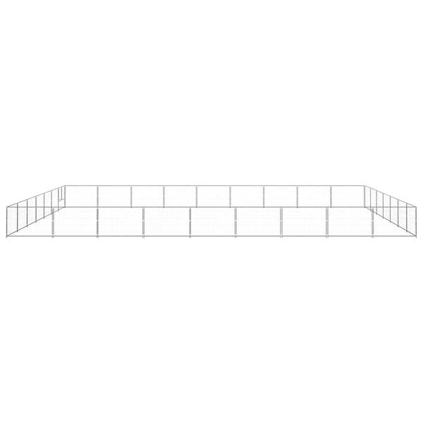 Hundezwinger Silbern 63 m² Stahl