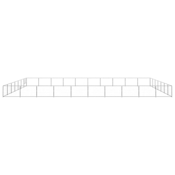 Hundezwinger Silbern 70 m² Stahl