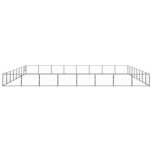 Hundezwinger Schwarz 64 m² Stahl