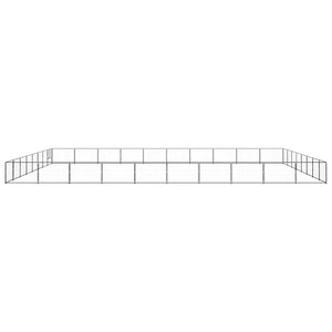 Hundezwinger Schwarz 80 m² Stahl