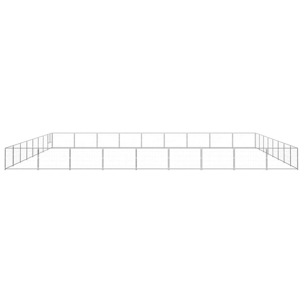 Hundezwinger Silbern 72 m² Stahl