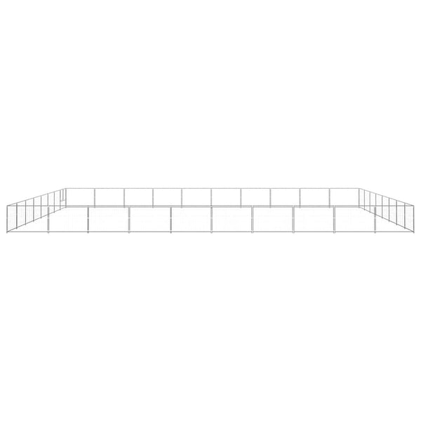 Hundezwinger Silbern 80 m² Stahl