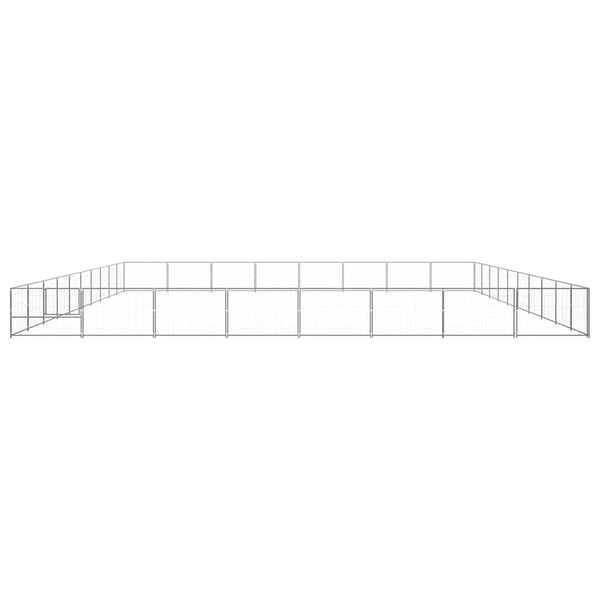 Hundezwinger Silbern 80 m² Stahl