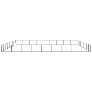 Hundezwinger Schwarz 81 m² Stahl