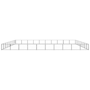 Hundezwinger Schwarz 90 m² Stahl