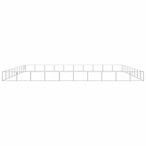 Hundezwinger Silbern 90 m² Stahl
