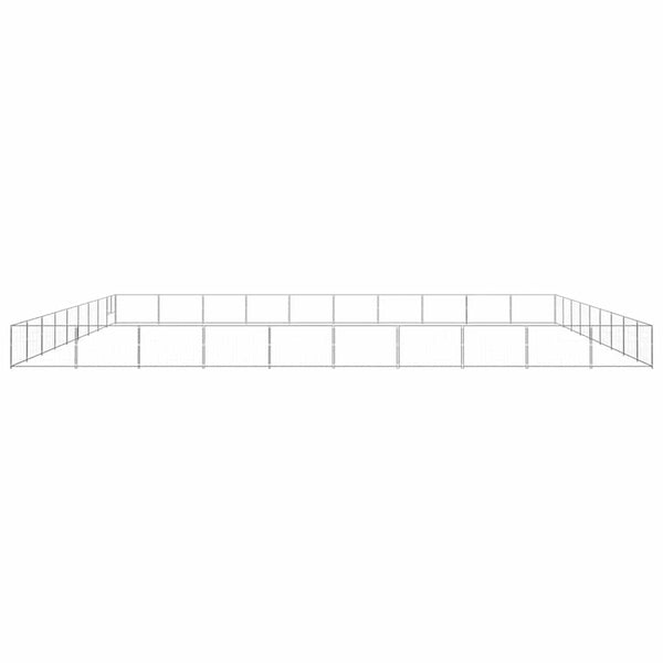 Hundezwinger Silbern 90 m² Stahl