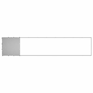 Hundezwinger Schwarz 6,05 m² Stahl