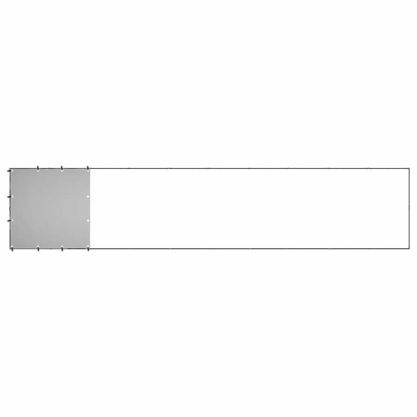 Hundezwinger Schwarz 6,05 m² Stahl