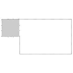 Hundezwinger Schwarz 8,47 m² Stahl