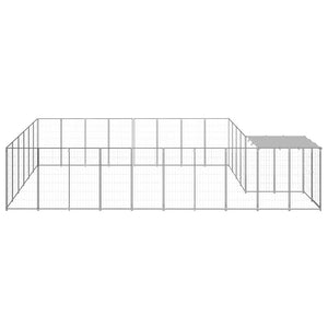 Hundezwinger Silbern 15,73 m² Stahl