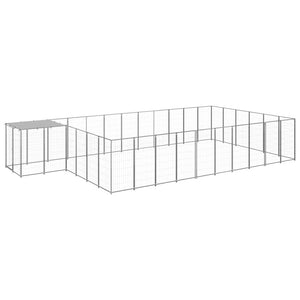 Hundezwinger Silbern 19,36 m² Stahl