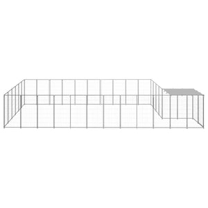 Hundezwinger Silbern 19,36 m² Stahl
