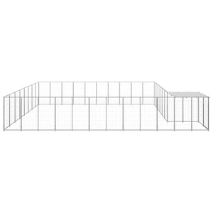 Hundezwinger Silbern 25,41 m² Stahl