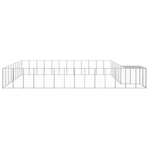 Hundezwinger Silbern 30,25 m² Stahl