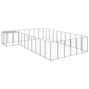 Hundezwinger Silbern 19,36 m² Stahl