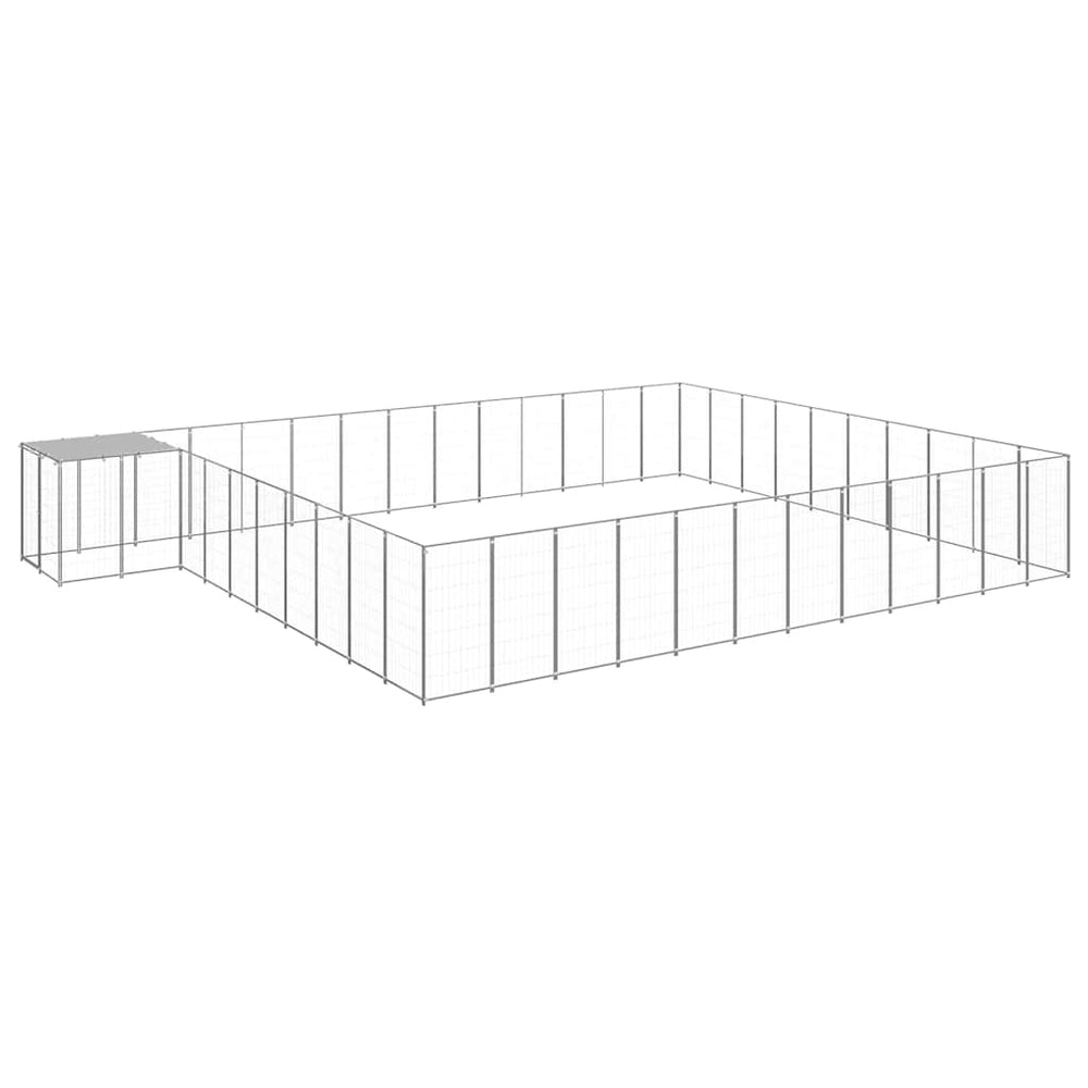 Hundezwinger Silbern 37,51 m² Stahl