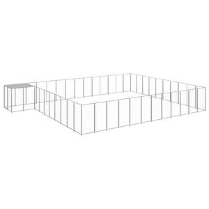Hundezwinger Silbern 37,51 m² Stahl
