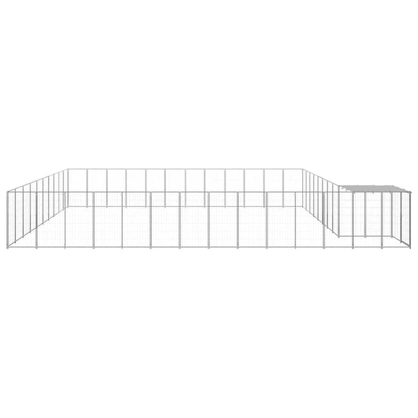 Hundezwinger Silbern 37,51 m² Stahl