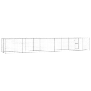Outdoor-Hundezwinger Verzinkter Stahl 26,62 m²
