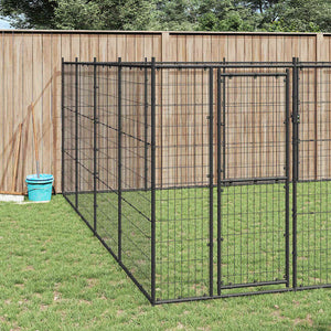 Outdoor-Hundezwinger Stahl 24,2 m²
