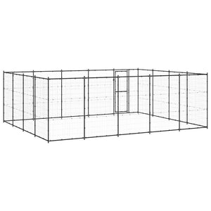 Outdoor-Hundezwinger Stahl 24,2 m²