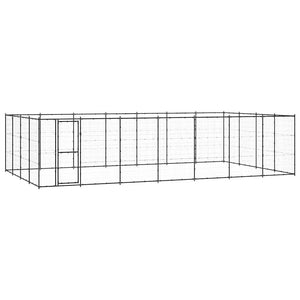 Outdoor-Hundezwinger Stahl 33,88 m²