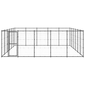 Outdoor-Hundezwinger Stahl 36,3 m²